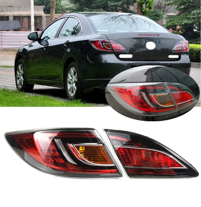 Высокие Richy для Mazda 6 Mazda6 GH Ruiyi 2009 2012 хвост светильник автомобиля задние указатели
