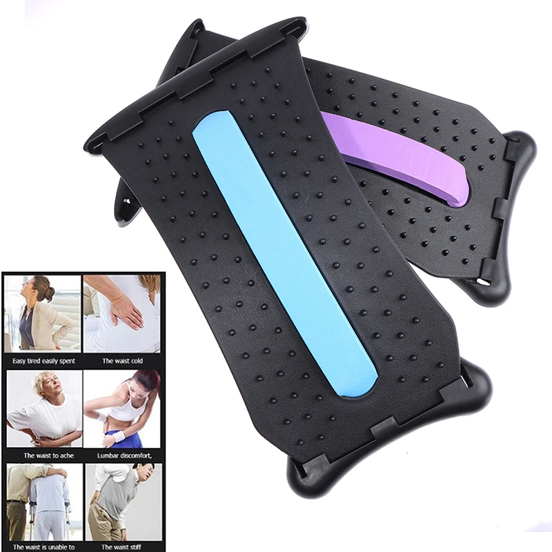 

Back Massager Stretcher Equipment Massage Tools Magic Stretch Fitness Lumbar Support Relaxation Spine Pain Relief