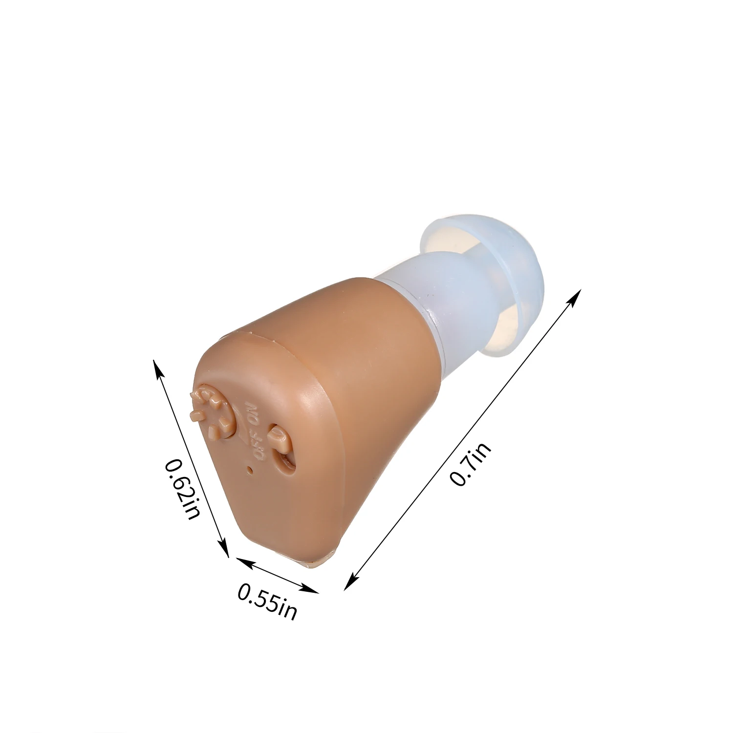Слуховой аппарат Mini ITE для ушей персональный усилитель звука (подходит обеих