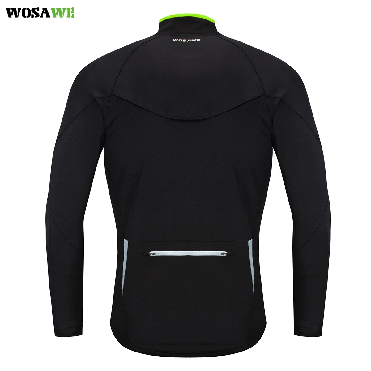 Мужская зимняя куртка WOSAWE теплое флисовое горное Велосипедное Джерси спортивное