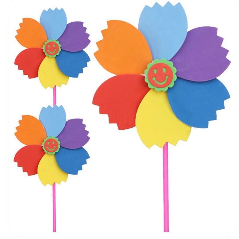 Ветряная мельница &quotсделай сам&quot игрушки креативные окрашенные белые модели