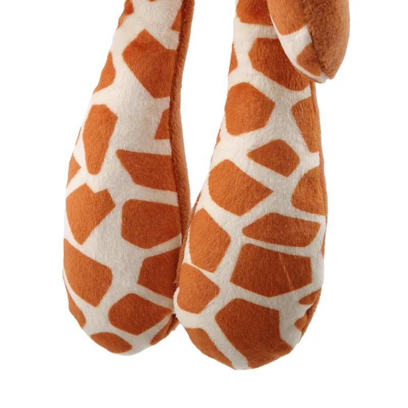 

Cute Baby Toys Giraffe Plush Toys Chain Decoration Baby Rattles Pendant Mobiles Children's Toys Gift