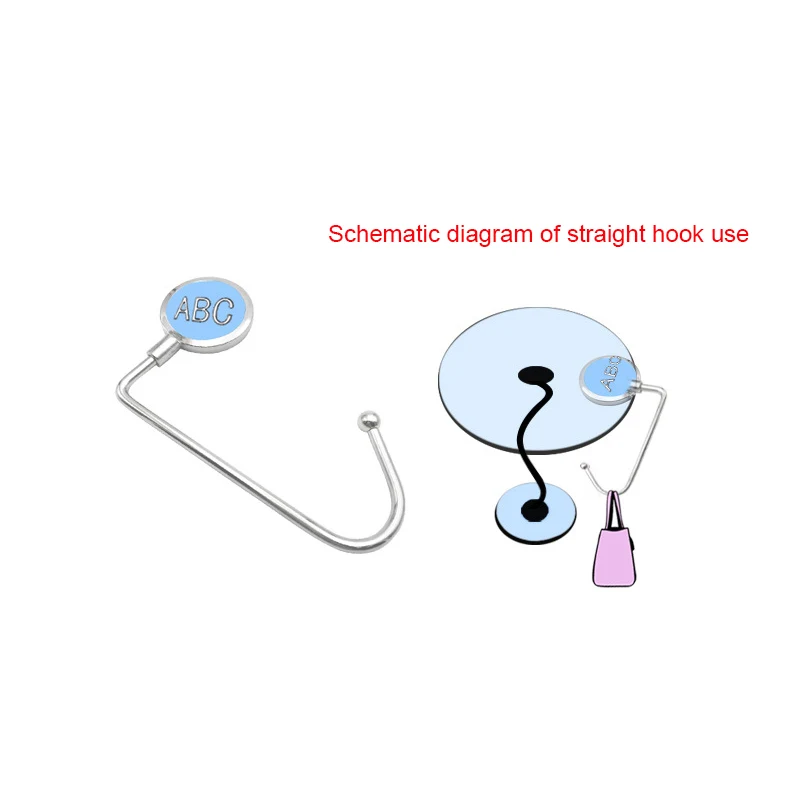 

Schoolbag hook table side student suction cup classroom multi-purpose table portable punch-free hanging bag buckle