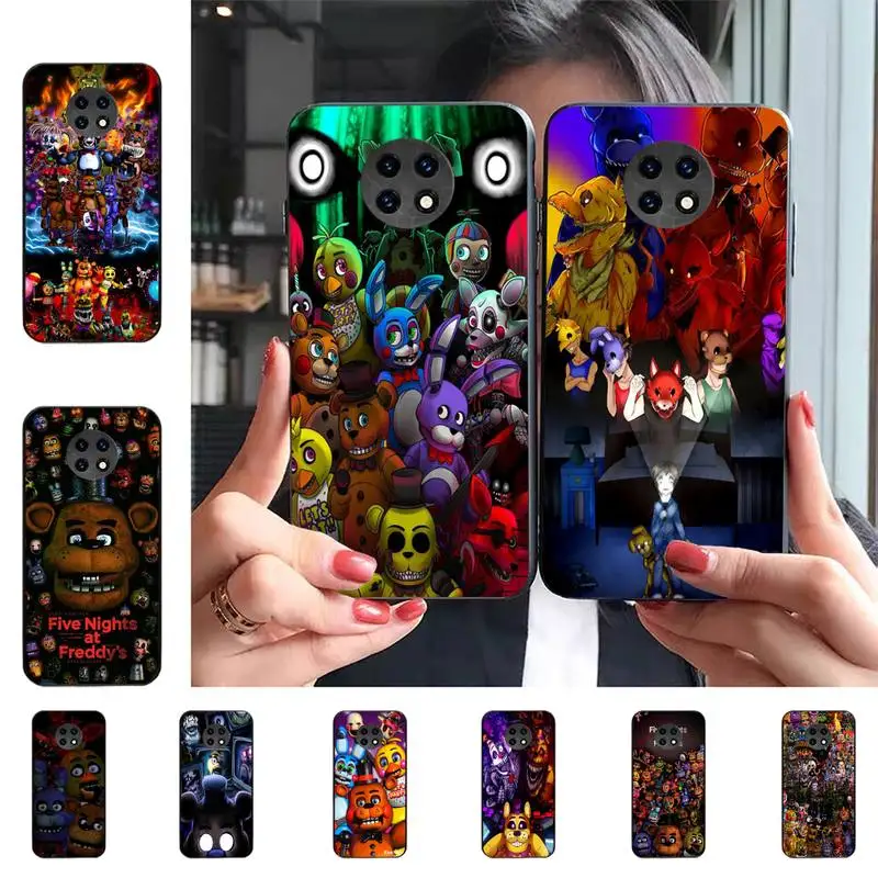 

F-Fnaf-Animatronics Phone Case For Redmi 9 5 S2 K30pro Silicone Fundas for Redmi 8 7 7A note 5 5A