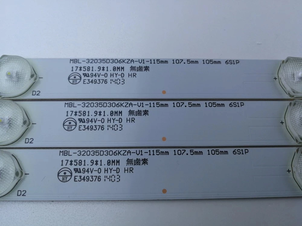 

3pcs LED backlight for FOR STV-LC32ST880WL HISENSE LHD32D33EU LHD32D33TUK MBL-32035D306KZA-V1-115MM KZ-320-306-pitch