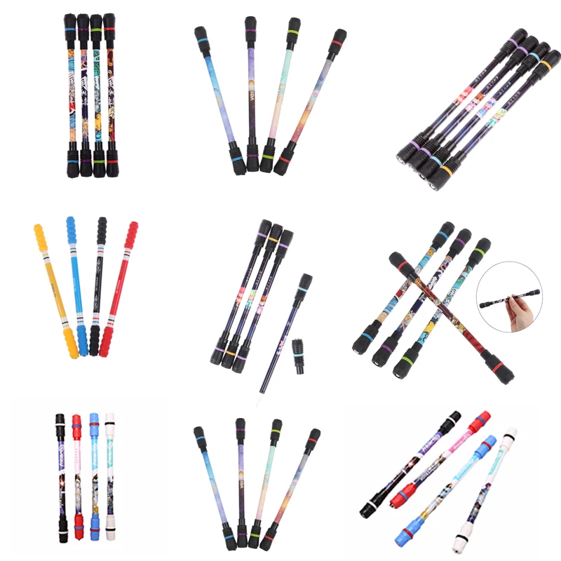 

1PC Spinning Pen Creative Random Rotating Gaming Gel Pens Student Gift Toy Release Pressure Comfortable Penspinning Pen