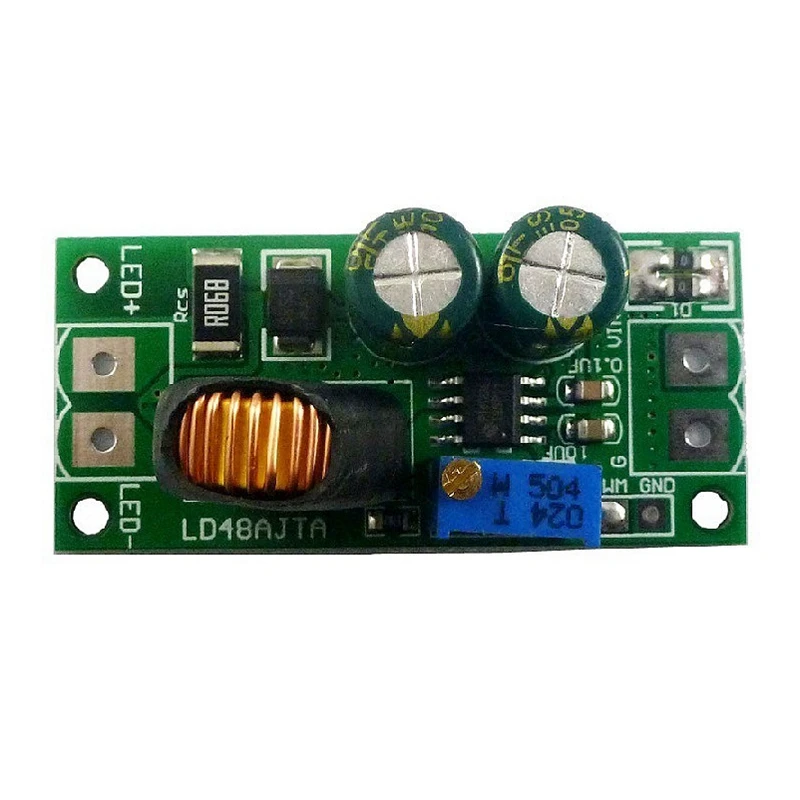 Ld48Ajta Dc8 50V потенциометр регулируемый светодиодный драйвер с широтно импульсной