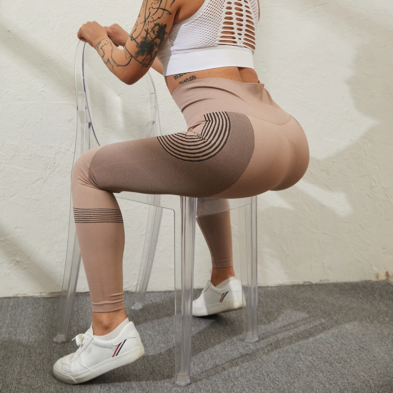 

2021 Seamless Leggings Sport Women Fitness Women Running Yoga Pants Energy Gym Work Out High Waist Push Up Sportswear