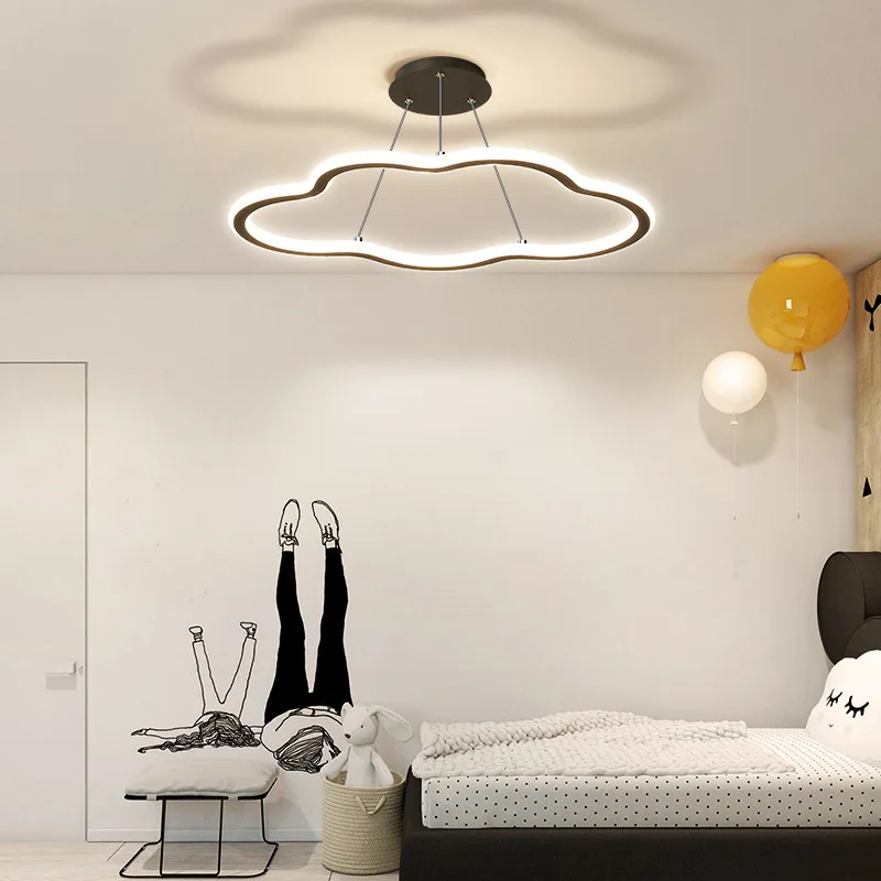 Decoration Led Child Chandelier 110V 220V Ceiling Mounted Modern Chandelier Lighting for Foyer Boy Girl Bedroom study room