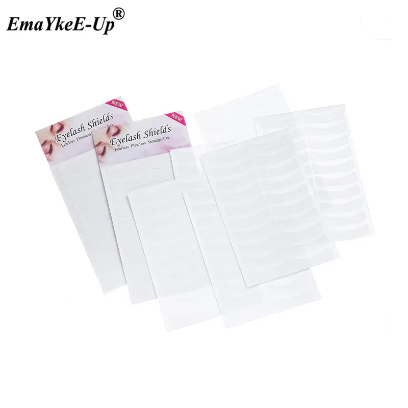 200 искусственные бумажные патчи дышащие накладки для ресниц под глазами практики