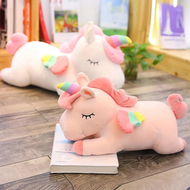 Мягкие плюшевые игрушки в виде единорога 20 см | Игрушки и хобби