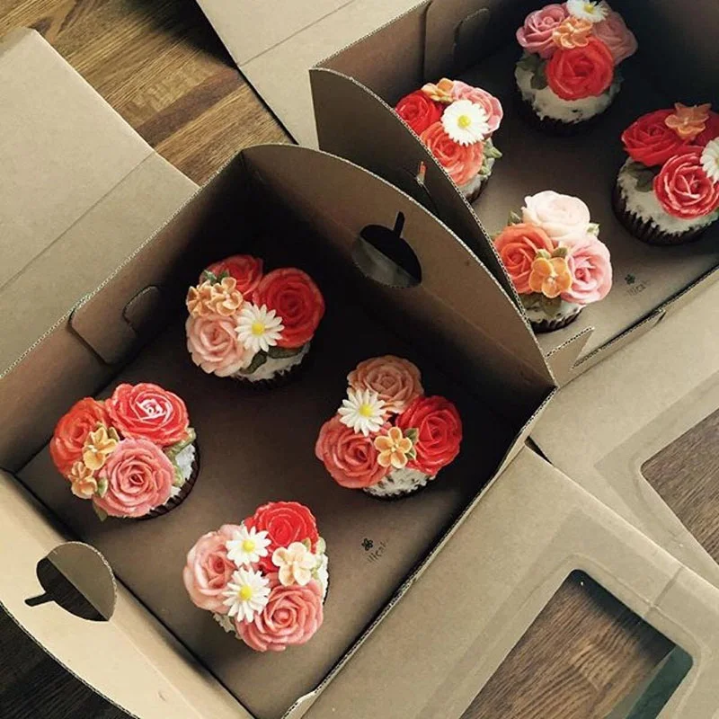 Набор из 8 предметов инструменты для торта 6 насадок нержавеющей стали и