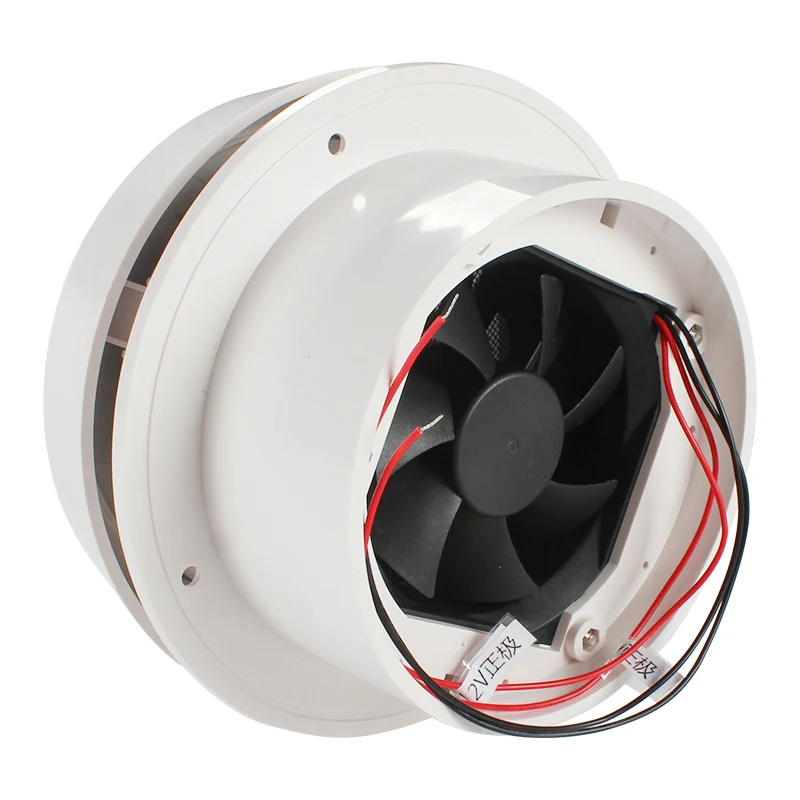 

Caravan Accessories RV Fan Roof Air Vent Grille Whit Fan Travel Trailer Van Cooling Air Vent Camper Motor home Quiet Fan 12V