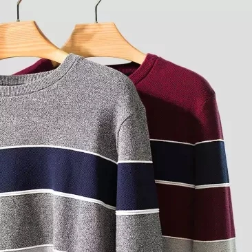 

Youpin Men super soft velvet knit round neck sweater Autumn Winter knitting Long Sleeve Comfortable Casual Knit Pullovers