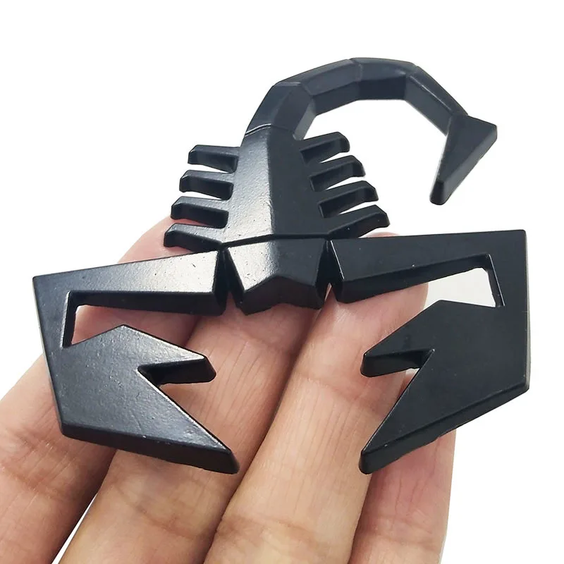 Новинка 3D наклейка на автомобильный значок Скорпион металлическая эмблему для Kia