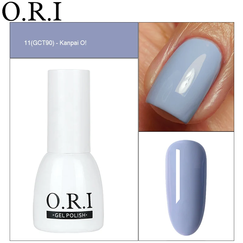 ORI 1 шт. Гель-лак для ногтей гибридные Лаки полуперманентные летние коллекционные гель-лаки для маникюра чистого телесного цвета геллак