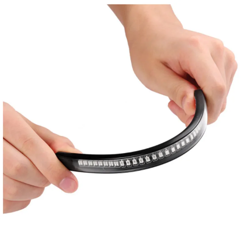 1 шт. мотоциклетный красный желтый Обесцвечивающий светодиодный скремблер