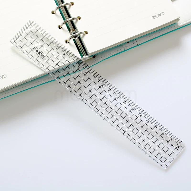 20 см пластиковые чертеж линейки шаблоны Канцтовары Школьные принадлежности