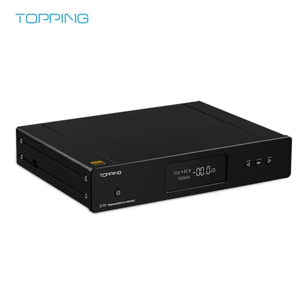 Топпинг D70 ЦАП Bluetooth усилитель для наушников Hifi USB ЦАП AK4497 Amp XMOS XU208 OPA1612 DSD512 оптический коаксиальный вход