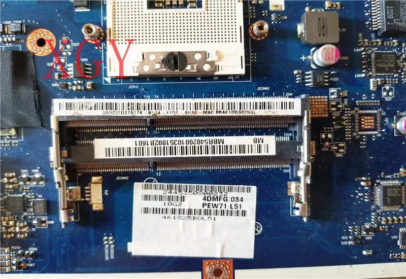 La 5891p материнская плата для Acer 5741 5741g 5742 5742g 100% ТЕСТ ОК|Компьютерные кабели и