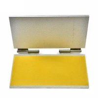 super solid langstroth size dadant size aluminum alloy beeswax foundation machine notebook beeswax foundation machine