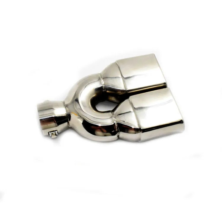 Подходит для всех автомобилей! 1 шт. выхлопная труба из нержавеющей стали с