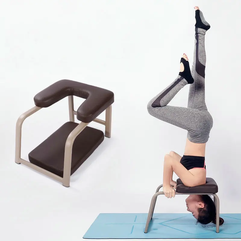 

Push Up Muscle Yoga Assisted Handstand Bench Multifunctional Handstand Chair Yoga Fitness Chair Household Fitness Equipment