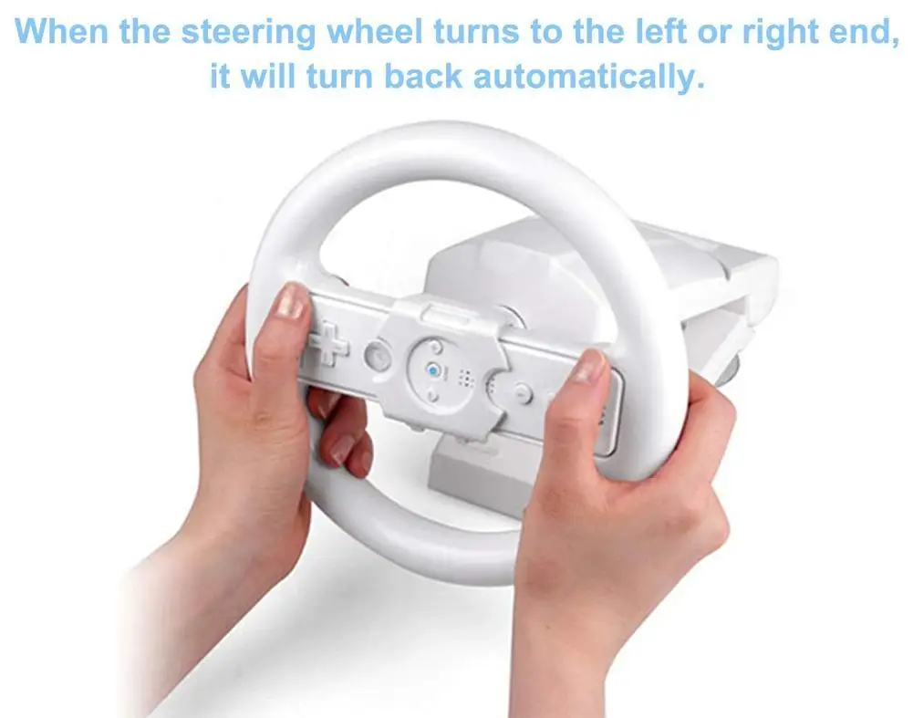 Контроллер для консоли Nintendo Wii гоночный игровой контроллер на руль консоль с