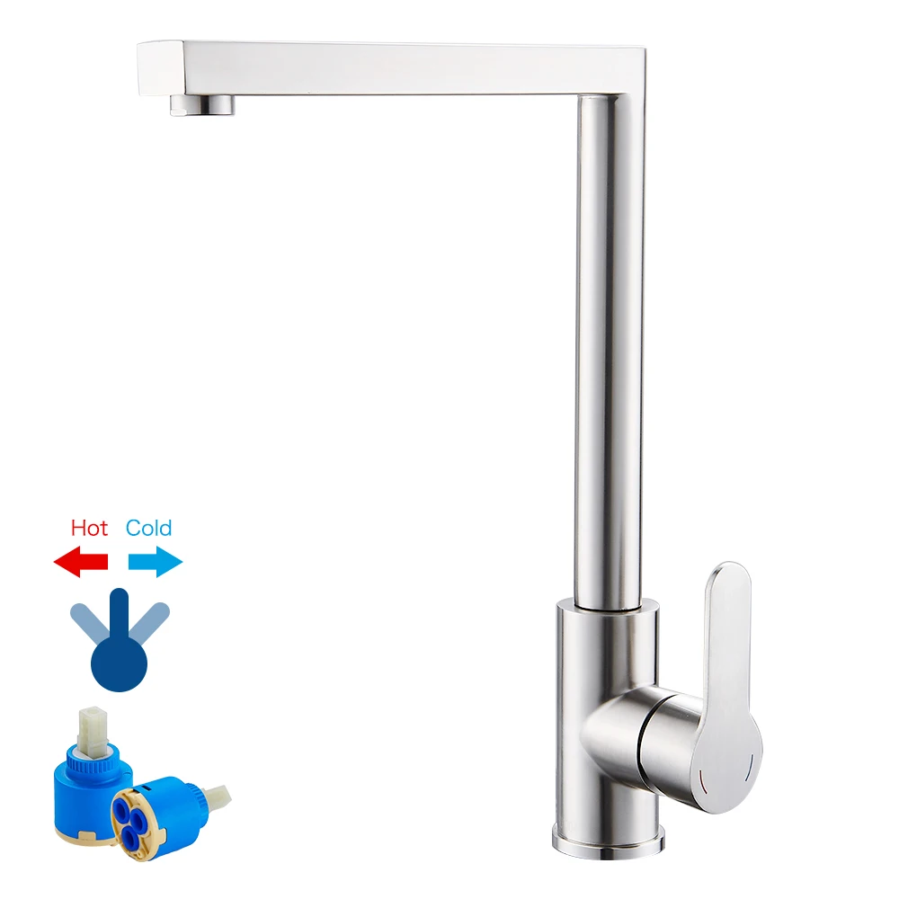 Полированная кухонная раковина смеситель для кухни|Смесители кухни| |