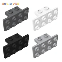 aquaryta 20pcs bracket 1x2 2x4 special plates building blocks moc part compatible with 93274 diy educational toys for teens
