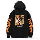 Толстовка Haikyuu с забавным аниме, свитшот для Волейбольного клуба средней школы, модная худи для мужчин и женщин, пуловер с капюшоном Haikyu
