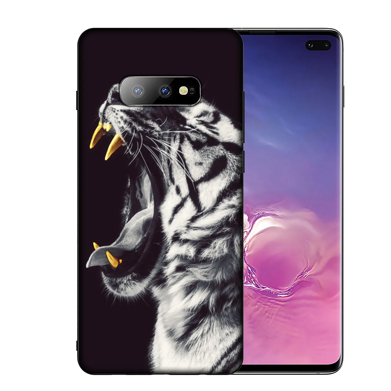 IYICAO tiger leopard Shark Stay hungry Soft Silicone Phone Case for Samsung Galaxy S20 Ultra S10 Lite S9 S8 Plus S6 S7 Edge S10e |