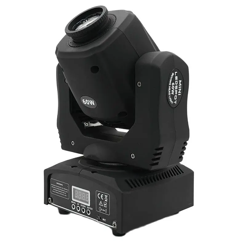 LED 60W pattern moving head light can be equipped with flight box DMX control stage can be used for Dj, disco, etc