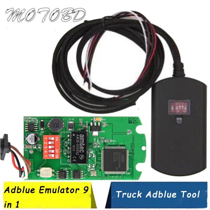 Новинка 2019 эмулятор Adblue ADBLUE для грузовика 9 в 1 с датчиком Nox инструмент