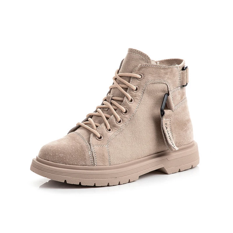 Женские ботильоны из натуральной кожи сезон весна осень 2019 повседневная женская