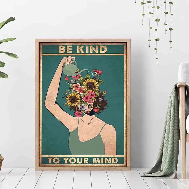 Постеры с надписью Будьте добры к вашему сердцу | Дом и сад