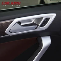 for volkswagen vw touran 2016 2017 2018 2019 abs matte car inner door bowl protector frame cover trim car styling accessories