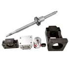 Шариковая гайка, сервопривод, шаговый двигатель SFU160416051610, Концевая обработка 1200, 1250, 1300, 1500, 1600, 2000, 2500, 2550 мм, гайка flang BKBF12, 1 шт.