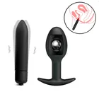 Силиконовые анальные шарики, Анальная пробка, массажер простаты, товары для геев для взрослых, Анальная пробка, эротический вибратор, пуля, интимные игрушки для женщин, для мужчин