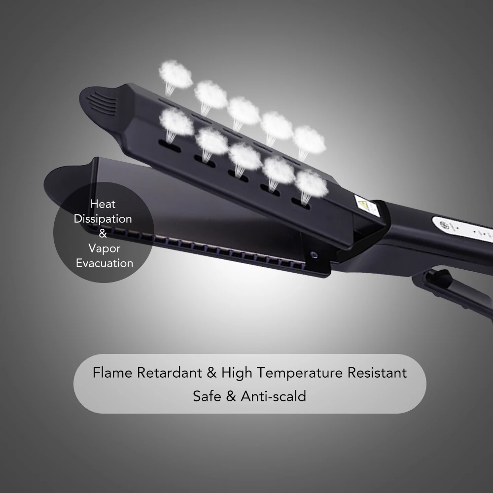 Турмалиновый ионный Выпрямитель для волос выпрямитель из титана