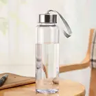 Прозрачная Спортивная бутылка для питьевой воды с ремешком, 300400500 мл