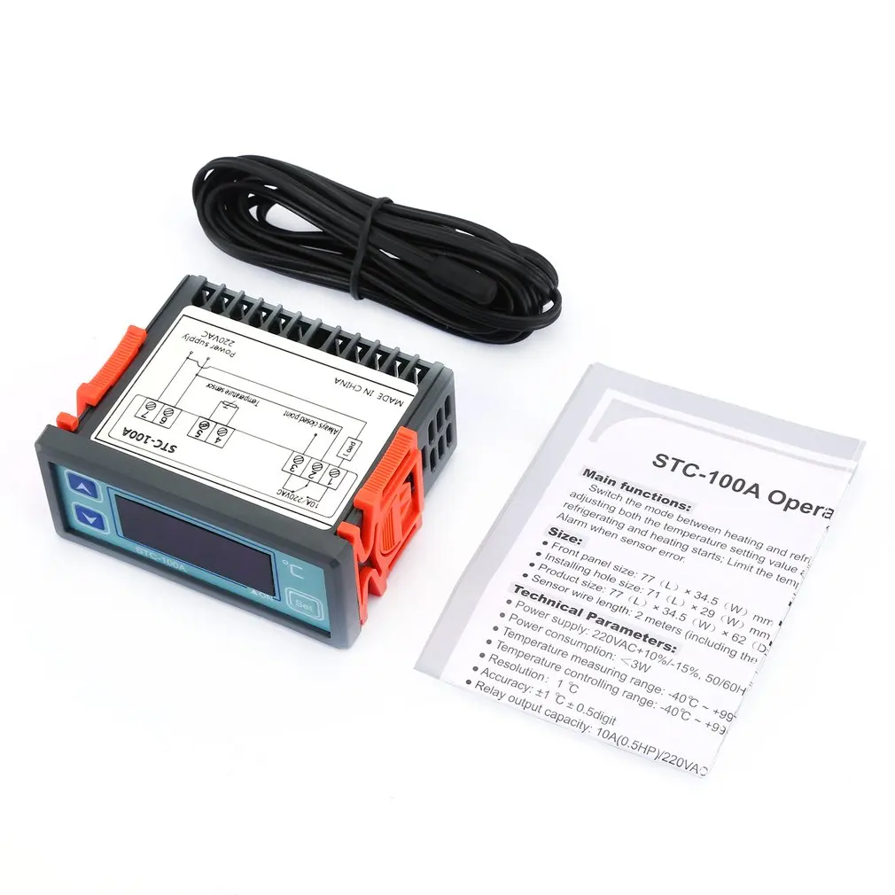 Цифровой регулятор температуры холодный термостат для холодильника