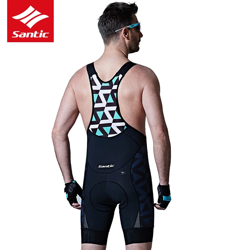 Шорты для езды на велосипеде Santic быстросохнущие велосипедные шорты с мягкой