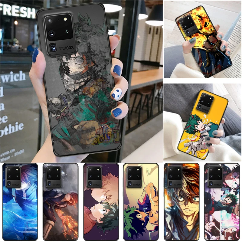 

My Hero Academia Tomura Boku Todoroki Shouto Dabi Shigaraki Bakugou Katsuki Phone Case For Samsung Galaxy S20 Ultra FE Cases