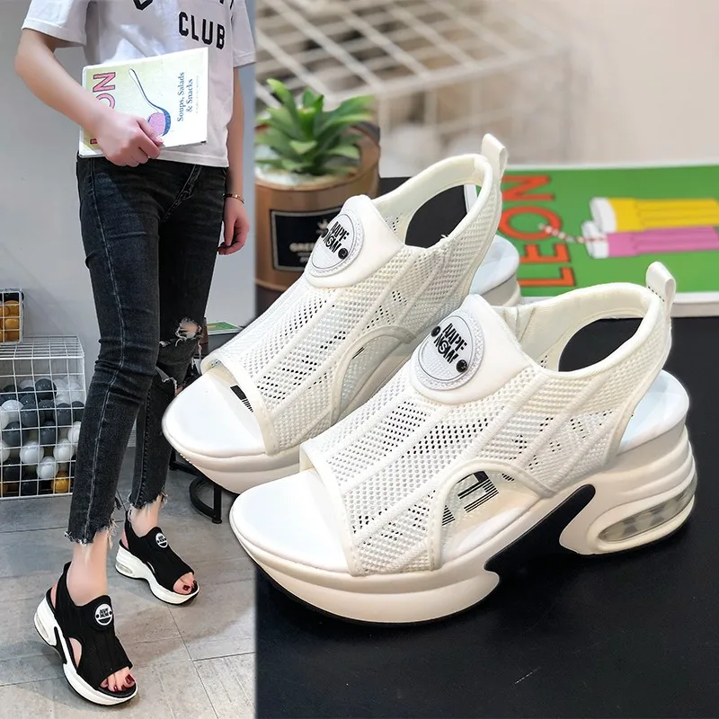 

Women Sandals 2021 New Summer Shoes Women Platform Sport Sandals Woman Open Toe Casual Beach Shoes Zapatos de Mujer