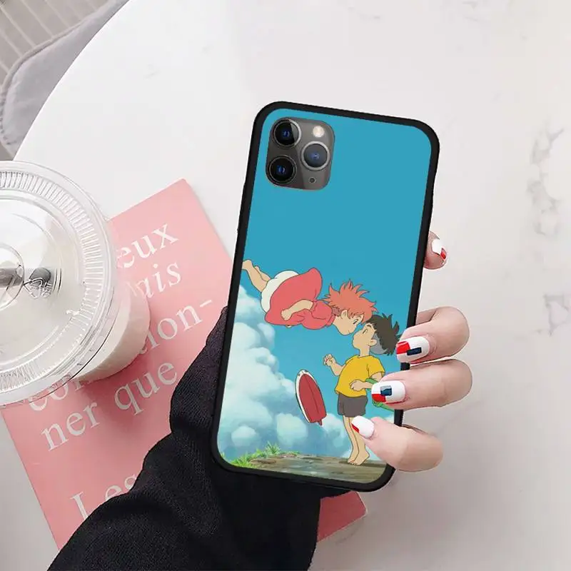 

Ponyo on the Cliff Phone Case for iPhone 11 12 mini pro XS MAX 8 7 6 6S Plus X 5S SE 2020 XR
