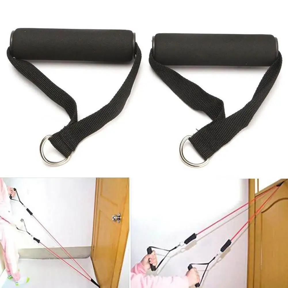 1 парные кольца канат для перетягивания ручка Экстра широкие ручки из пены Фитнес