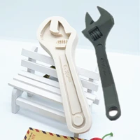 3d wrench silicone mold resin diy cake fondant moulds kitchen baking tools dessert chocolate lace decoration tools m412