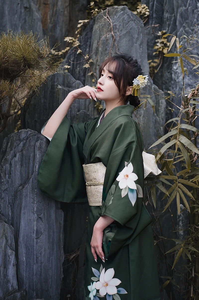 Женское платье кимоно оригинального дизайна традиционный японский маскарадный