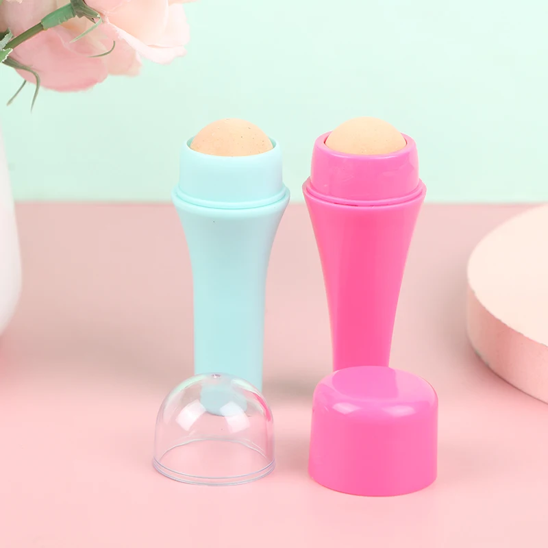

Face Stone oil absorbing ball Face Oil Absorbing Roller Blemish Remover Rolling Stick Bars Makeup Face Care Tool